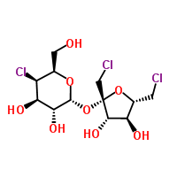 Sucralose, C12H19Cl3O8